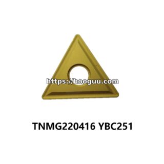 Original ZCC-CT TNMG220416 YBC251 Carbide Turning Insert - Triangle | Steel (10 PCS)