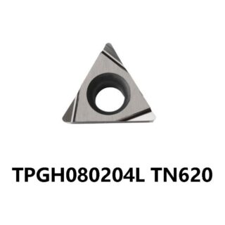 Original Kyocera TPGH080204L TN620 Carbide Turning Insert - Triangle | Steel (10 PCS)