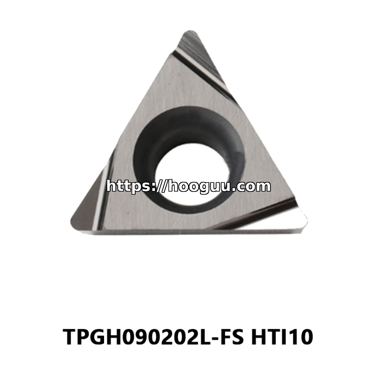 Original Mitsubishi TPGH090202L-FS Carbide Turning Insert - Triangle | Steel & More (10 PCS) HTI10 TPGH090202L-FS HTI10