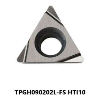 Original Mitsubishi TPGH090202L-FS Carbide Turning Insert - Triangle (10 PCS) TPGH090202L-FS HTI10