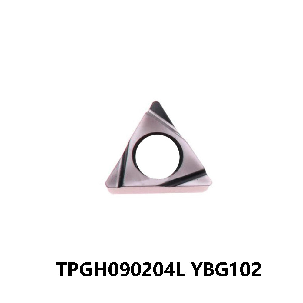 ZCC TPGH090204L YBG102 Carbide Turning Insert - Triangle | Cast Iron & More (10 PCS)