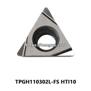 Original Mitsubishi TPGH110302L-FS Carbide Turning Insert - Triangle | Steel & More (10 PCS) HTI10 TPGH110302L-FS HTI10