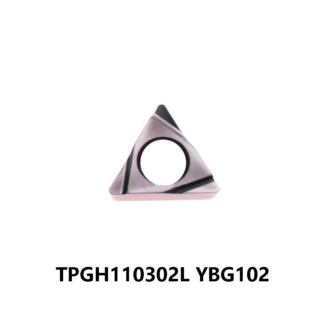 ZCC TPGH110302L YBG102 Carbide Turning Insert - Triangle (10 PCS)