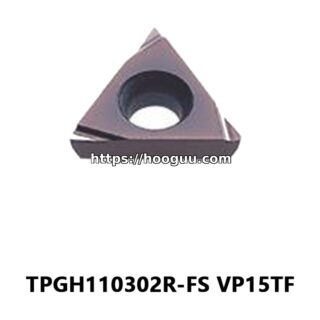 Original Mitsubishi TPGH110302R-FS VP15TF Carbide Turning Insert - Triangle | Steel, Stainless Steel (10 PCS)