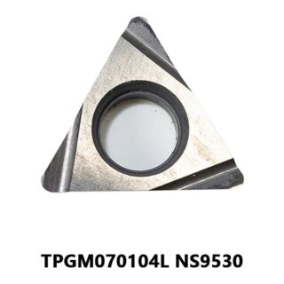 Original Tungaloy TPGM070104L NS9530 Carbide Turning Insert - Triangle (10 PCS)
