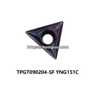 Original ZCC-CT TPGT090204-SF YNG151C Carbide Insert - Triangle | Steel, Stainless Steel (10 PCS)