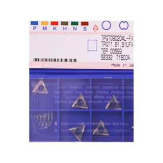 Original Sumitomo TPGT090204L-FX T1500A Carbide Turning Insert - Triangle (10 PCS)