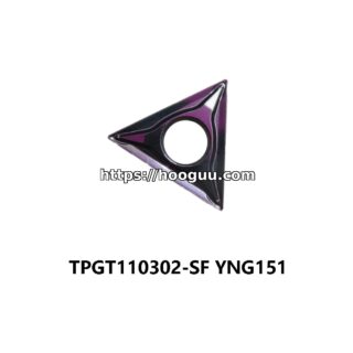 Original ZCC-CT TPGT110302-SF YNG151 Carbide Turning Insert - Triangle | Steel, Cast Iron (10 PCS)
