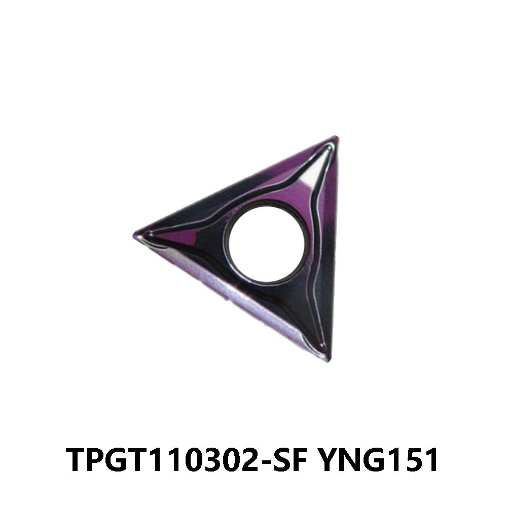 Zcc.ct 100% Original TPGT110302-SF YNG151 Turning Insert 10 pcs