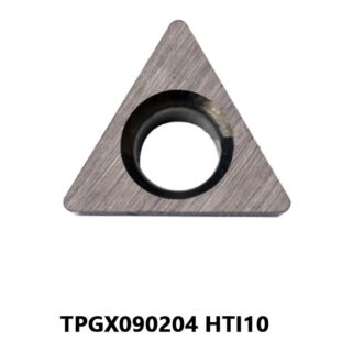 Original Mitsubishi TPGX090204 Carbide Turning Insert - Triangle (10 PCS) TPGX090204 HTI10