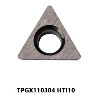 Original Mitsubishi TPGX110304 Carbide Turning Insert - Triangle (10 PCS) TPGX110304 HTI10