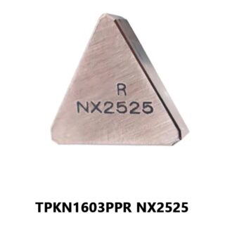 Original Mitsubishi TPKN1603PPR NX2525 Carbide Milling Insert - Triangle | Steel (10 PCS)