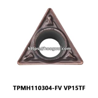 Original Mitsubishi TPMH110304-FV VP15TF Carbide Turning Insert - Triangle | Steel, Stainless Steel (10 PCS)