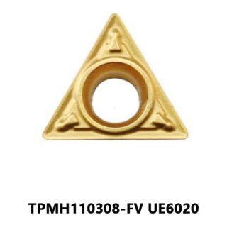 Original Mitsubishi TPMH110308-FV UE6020 Carbide Turning Insert - Triangle (10 PCS)