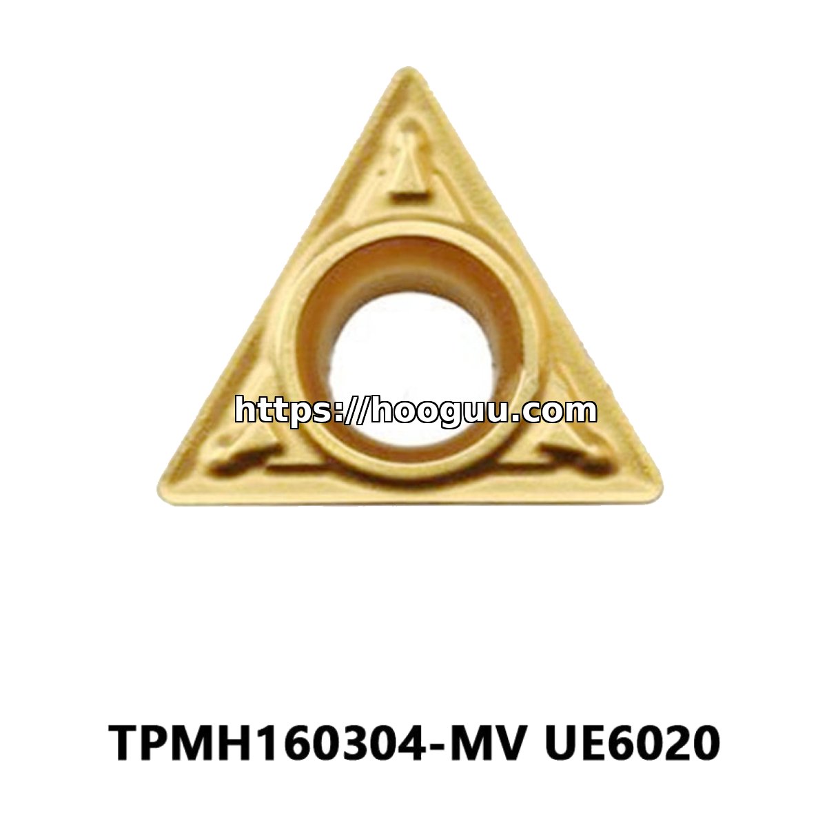 Original Mitsubishi TPMH160304-MV UE6020 Carbide Turning Insert - Triangle | Steel & More (10 PCS)