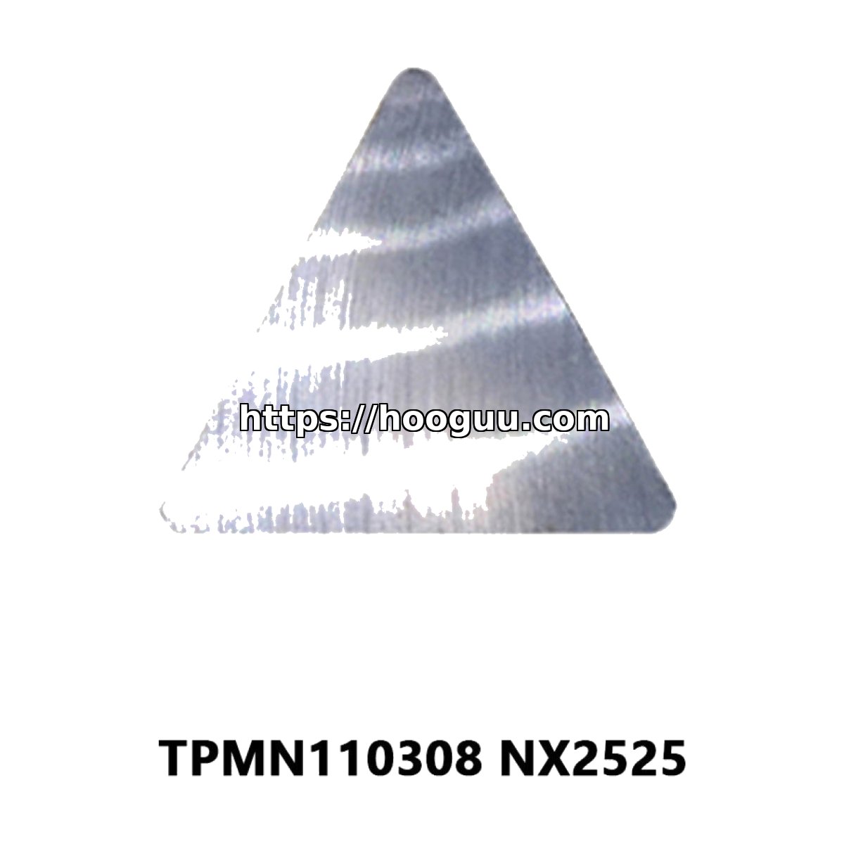 Original Mitsubishi TPMN110308 NX2525 Carbide Turning Insert - Triangle | Steel & More (10 PCS)