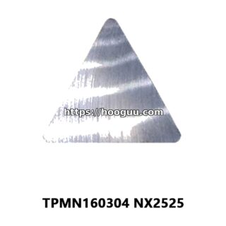 Original Mitsubishi TPMN160304 NX2525 Carbide Turning Insert - Triangle | Steel, Carbon Steel (10 PCS)
