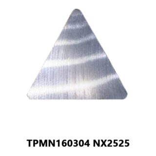 Original Mitsubishi TPMN160304 NX2525 Carbide Turning Insert - Triangle | Steel (10 PCS)