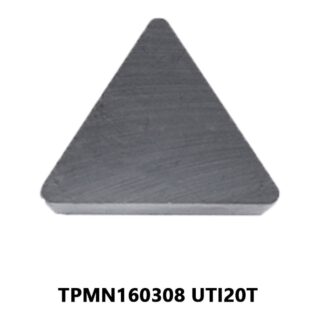 Original Mitsubishi TPMN160308 Carbide Turning Insert - Triangle | Steel, Stainless Steel (10 PCS) TPMN160308 UTI20T