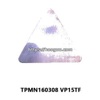 Original Mitsubishi TPMN160308 VP15TF Carbide Turning Insert - Triangle | Steel & More (10 PCS)