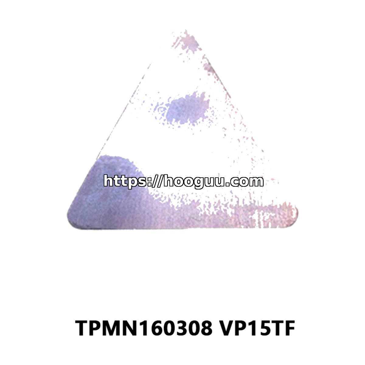 Original Mitsubishi TPMN160308 VP15TF Carbide Turning Insert - Triangle | Steel & More (10 PCS)