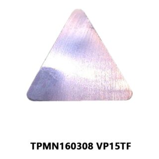 Original Mitsubishi TPMN160308 VP15TF Carbide Turning Insert - Triangle | Steel, Stainless Steel (10 PCS)
