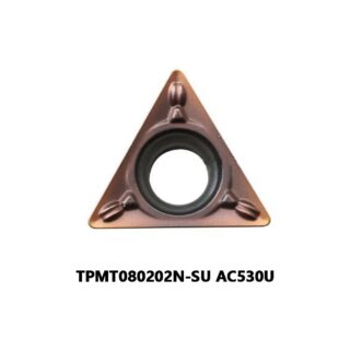 Original Sumitomo TPMT080202N-SU AC530U Carbide Turning Insert - Triangle (10 PCS)