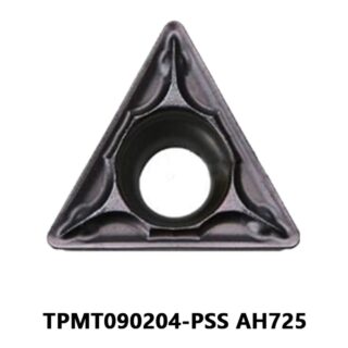 Original Tungaloy TPMT090204-PSS AH725 Carbide Turning Insert - Triangle | Stainless Steel & More (10 PCS)