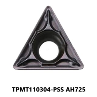 Original Tungaloy TPMT110304-PSS AH725 Carbide Turning Insert - Triangle | Stainless Steel & More (10 PCS)