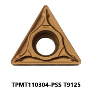 Original Tungaloy TPMT110304-PSS T9125 Carbide Turning Insert - Triangle | Steel (10 PCS)