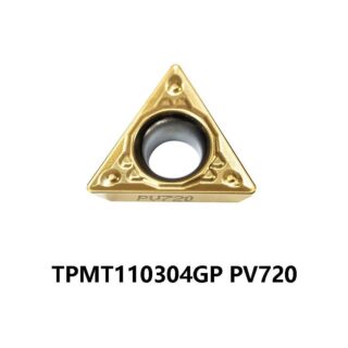 Original Kyocera TPMT110304GP PV720 Carbide Turning Insert - Triangle (10 PCS)