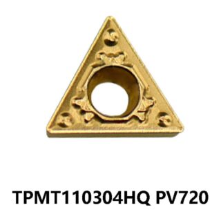 Original Kyocera TPMT110304HQ PV720 Carbide Turning Insert - Triangle (10 PCS)