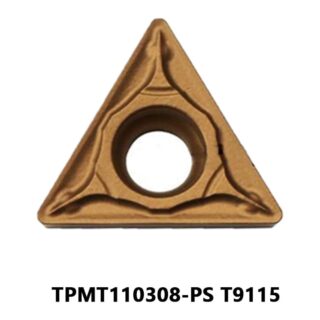 Original Tungaloy TPMT110308-PS T9115 Carbide Turning Insert - Triangle | Steel (10 PCS)