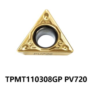 Original Kyocera TPMT110308-HQ PV720 Carbide Turning Insert - Triangle (10 PCS)