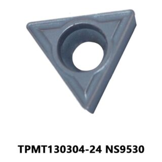 Original Tungaloy TPMT130304-24 NS9530 Carbide Turning Insert - Triangle (10 PCS)