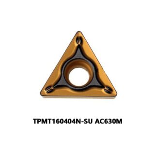 Original Sumitomo TPMT160404N-SU AC630M Carbide Turning Insert - Triangle (10 PCS)