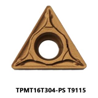 Original Tungaloy TPMT16T304-PS T9115 Carbide Turning Insert - Triangle | Steel (10 PCS)