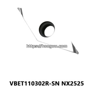 Original Mitsubishi VBET110302R-SN NX2525 Carbide Turning Insert - Diamond 35° | Steel & More (10 PCS)