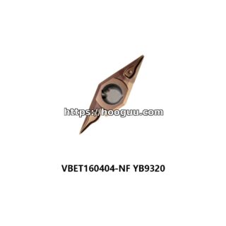 Original ZCC-CT VBET160404-NF YB9320 Carbide Turning Insert - Diamond 35° | Steel & More (10 PCS)