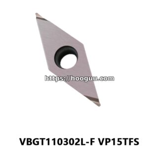 Original Mitsubishi VBGT110302L-F VP15TF Carbide Turning Insert - Diamond 35° | Steel & More (10 PCS)