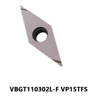 Original Mitsubishi VBGT110302L-F VP15TF Carbide Turning Insert - Diamond 35° | Steel, Stainless Steel (10 PCS)