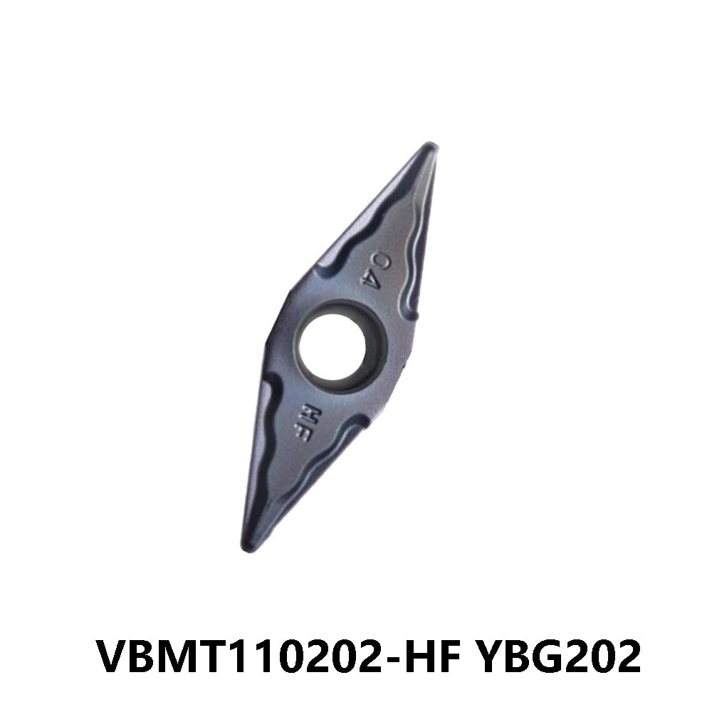 Zcc.ct 100% Original  VBMT110202-HF YBG202 Turning Insert 10 pcs
