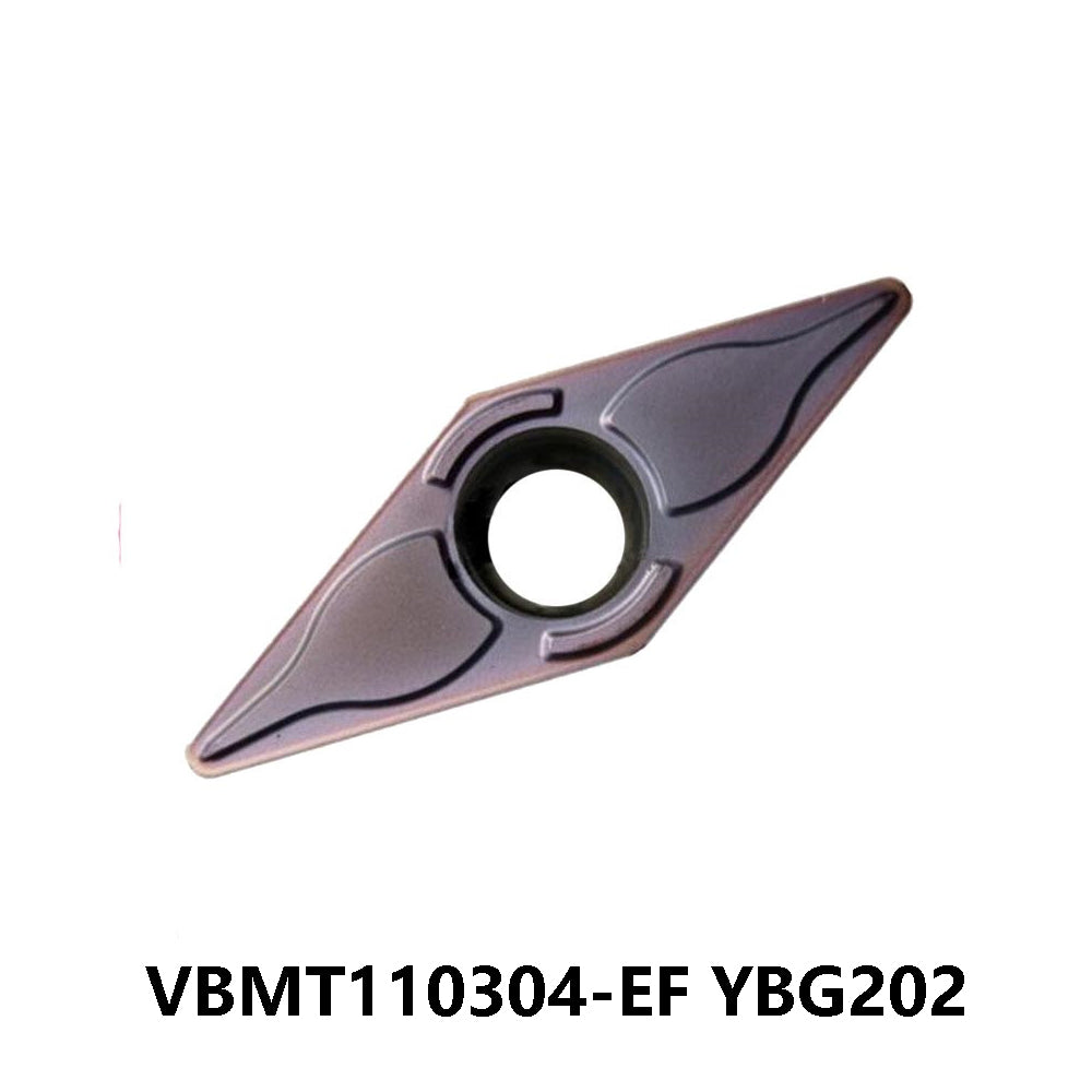Zcc.ct 100% Original VBMT110304-EF YBG202 Turning Insert 10 pcs