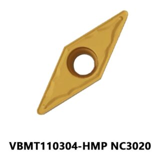 Original Korloy VBMT110304-HMP NC3020 Carbide Turning Insert - Diamond 35° | Cast Iron (10 PCS)