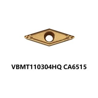 Original Kyocera VBMT110304HQ CA6515 Carbide Turning Insert - Diamond 35° (10 PCS)