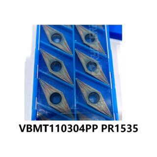 Original Kyocera VBMT110304PP PR1535 Carbide Turning Insert - Diamond 35° (10 PCS)