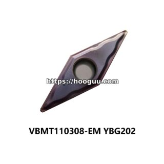 Original ZCC-CT VBMT110308-EM YBG202 Carbide Turning Insert - Diamond 35° | Steel & More (10 PCS)