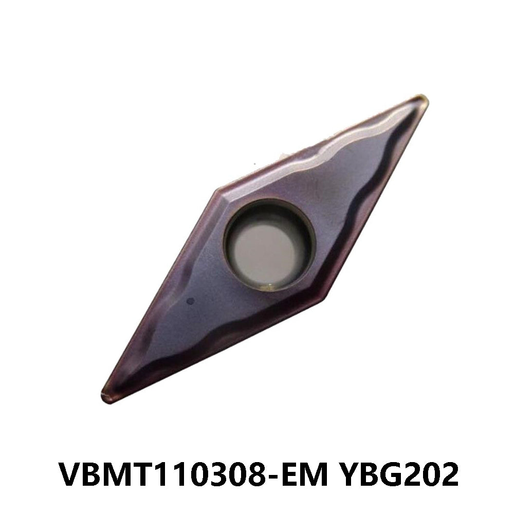 Zcc.ct 100% Original VBMT110308-EM YBG202 Turning Insert 10 pcs