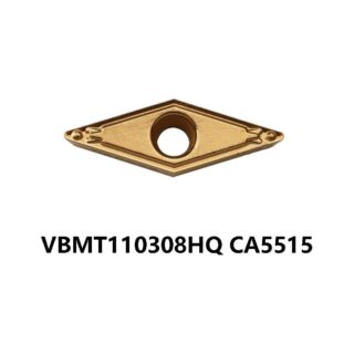 Original Kyocera VBMT110308HQ CA5515 Carbide Turning Insert - Diamond 35° (10 PCS)