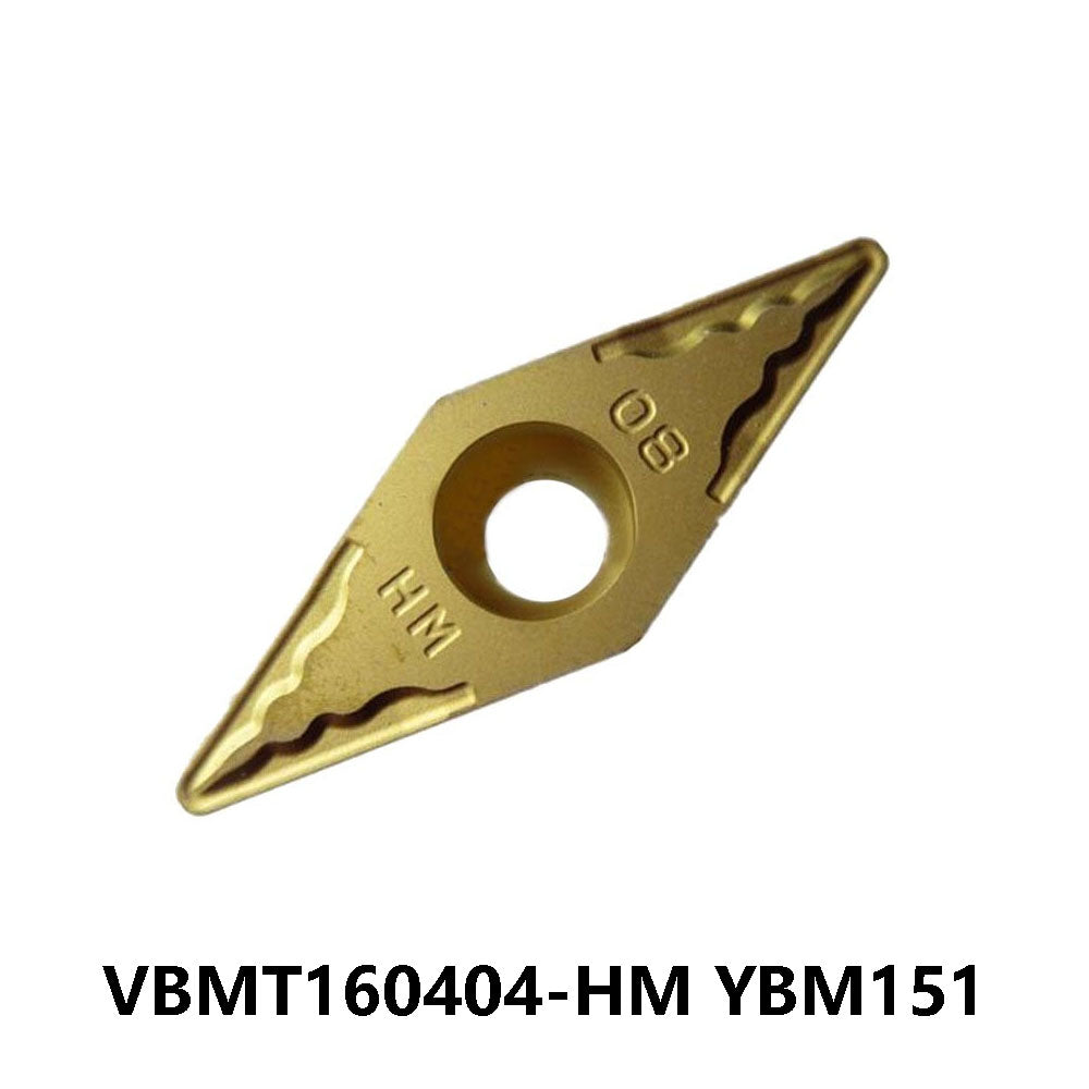 Zcc.ct 100% Original VBMT160404-HM YBM151 Turning Insert 10 pcs